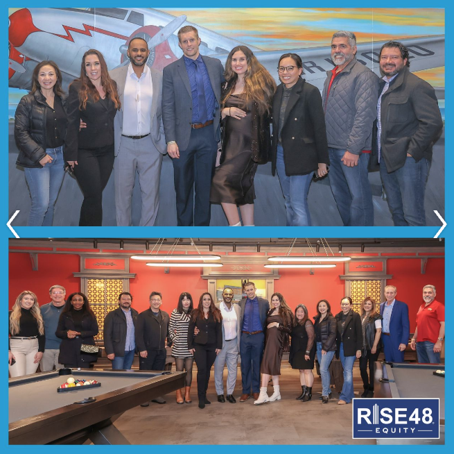 Rise48 Equity CEO at the Think & Grow Wealthy Meet Up in Huntington Beach, CA